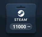 Steam Wallet 11000 CRC Gift Card (Global) thumb 2