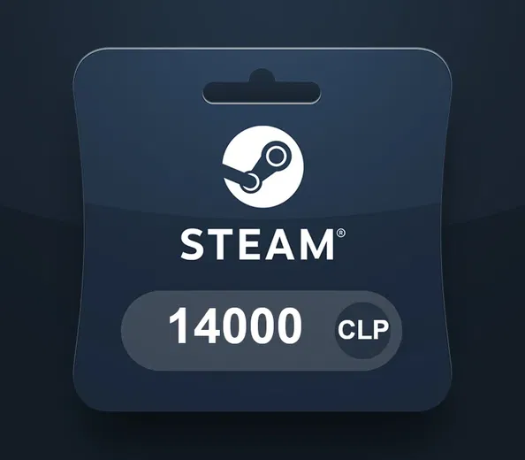 Steam Wallet 14000 CLP Gift Card (Chile) gallery image 2