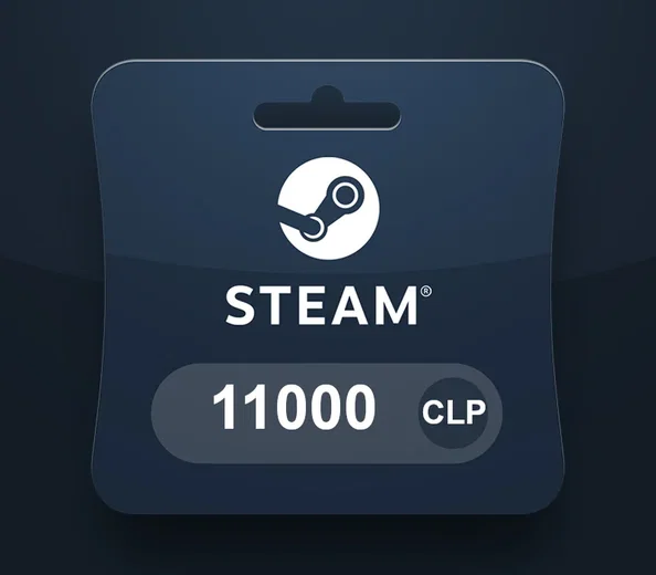 Steam Wallet 11000 CLP Gift Card (Chile) gallery image 2