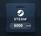 Steam Wallet 6000 CLP Gift Card (Chile) thumb 2