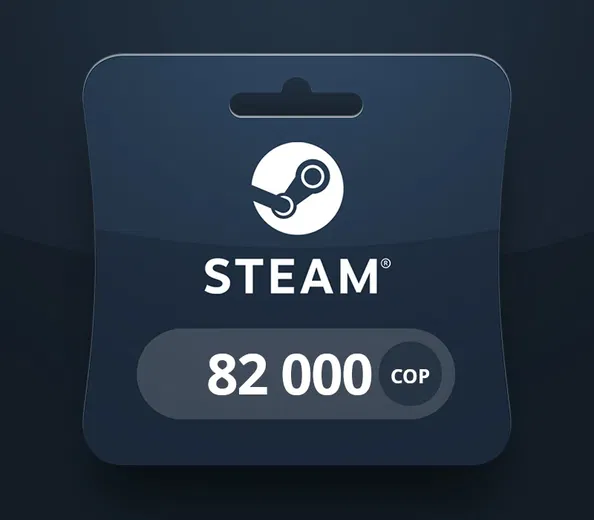 Steam Wallet 82000 COP Gift Card (Global) gallery image 1