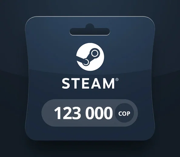 Steam Wallet 123000 COP Gift Card (Global) gallery image 2