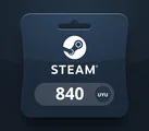 Steam Wallet 840 UYU Gift Card (Global) thumb 2