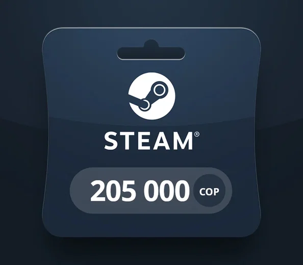 Steam Wallet 205000 COP Gift Card (Global) gallery image 2