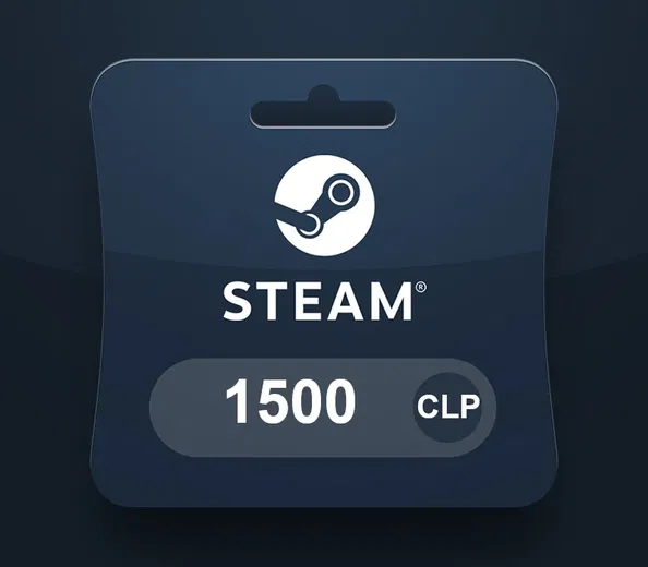 Steam Wallet 1500 CLP Gift Card (Chile) gallery image 2