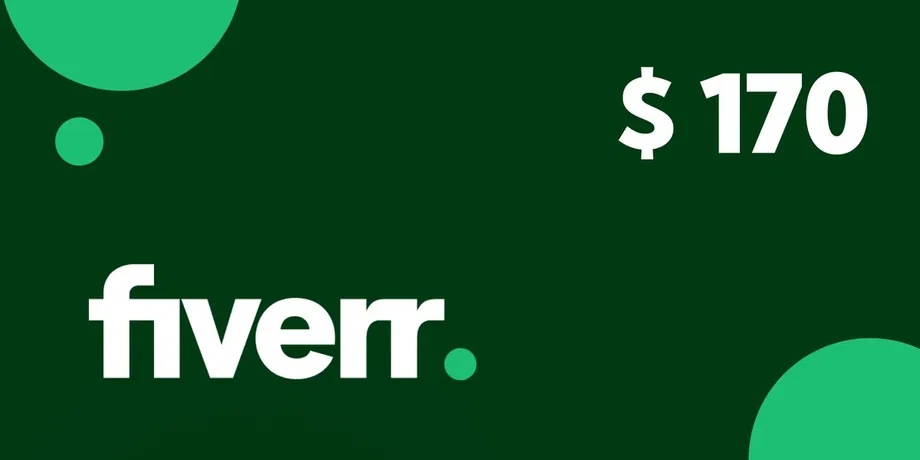 Fiverr 170 USD Gift Card (Global) gallery image 2
