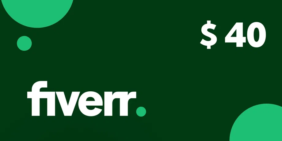Fiverr 40 USD Gift Card (Global) gallery image 2