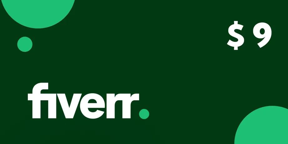 Fiverr 9 USD Gift Card (Global) gallery image 2