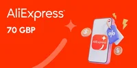 AliExpress 70 GBP Gift Card (Global) thumb 2