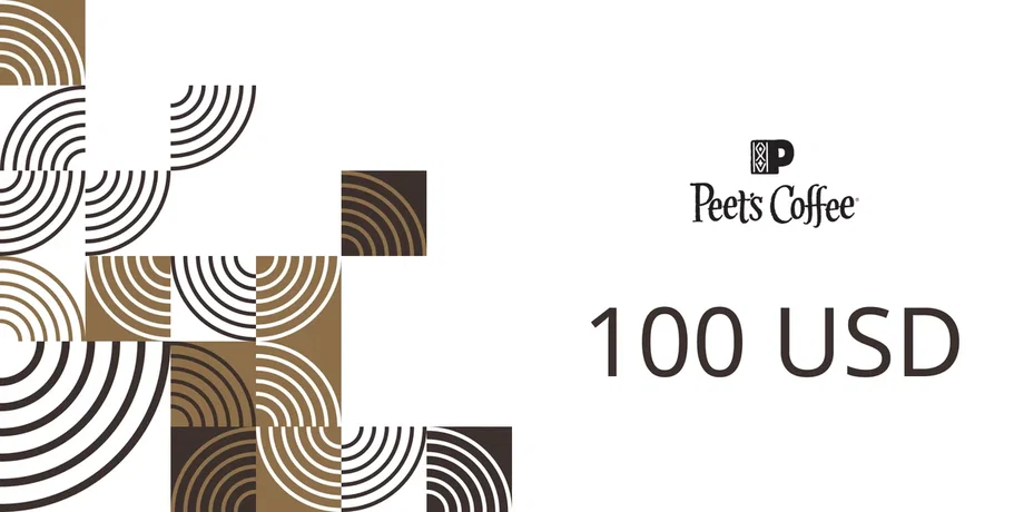 Peet's Coffee 100 USD Gift Card (United States) gallery image 2