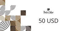 Peet's Coffee 50 USD Gift Card (United States) thumb 2