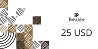 Peet's Coffee 25 USD Gift Card (United States) thumb 2