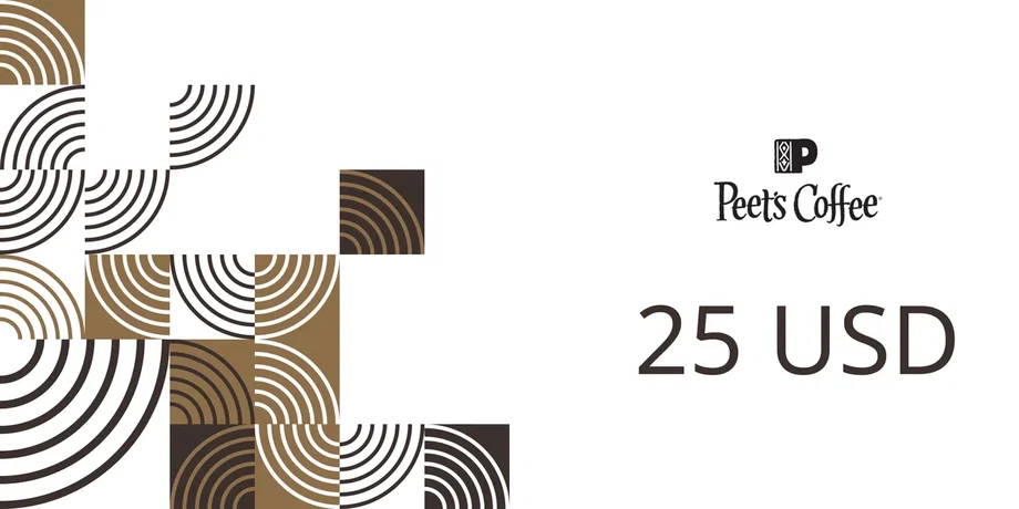 Peet's Coffee 25 USD Gift Card (United States) gallery image 2