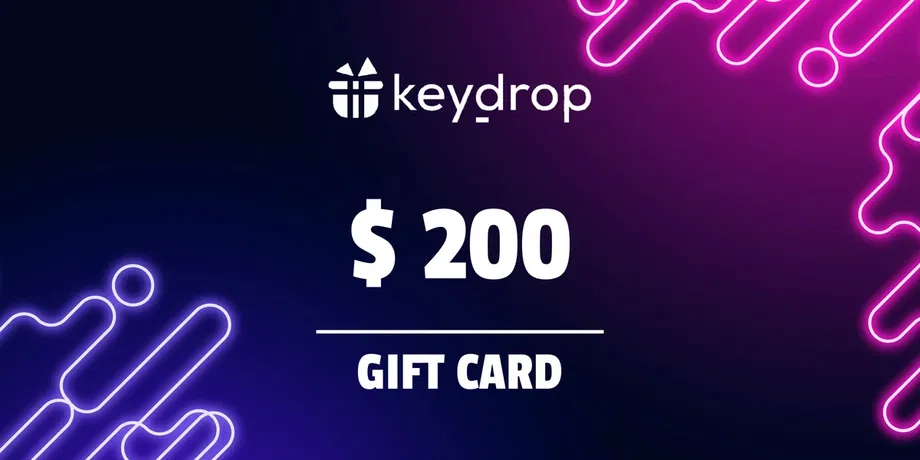 Key-Drop 200 USD Gift Card (Global) gallery image 2
