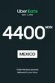 Uber 4400 MXN Gift Card (Mexico) thumb 2