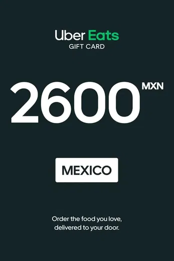 Uber 2600 MXN Gift Card (Mexico) gallery image 2