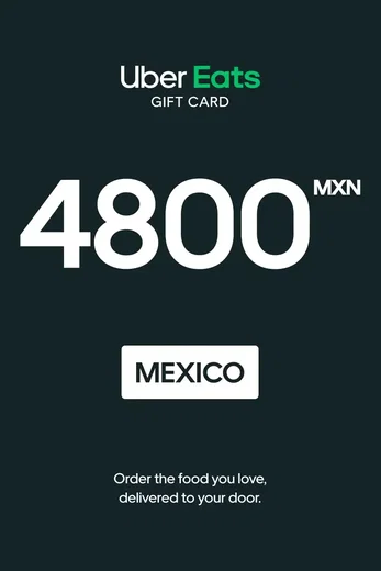 Uber 4800 MXN Gift Card (Mexico) gallery image 2