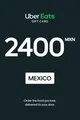 Uber 2400 MXN Gift Card (Mexico) thumb 2