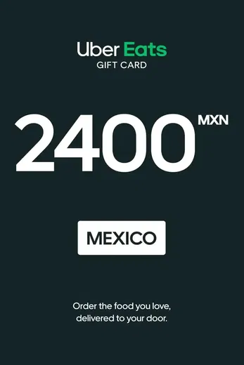 Uber 2400 MXN Gift Card (Mexico) gallery image 2