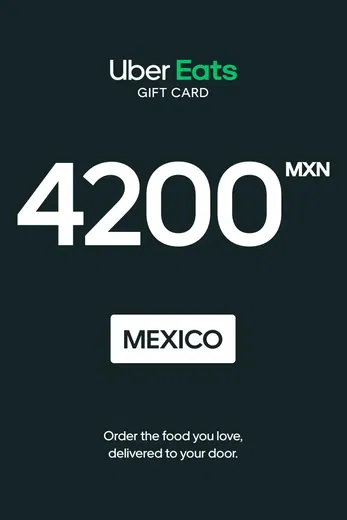 Uber 4200 MXN Gift Card (Mexico) gallery image 2