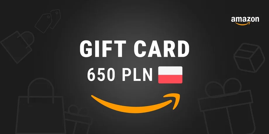 Amazon 650 PLN Gift Card (Poland) gallery image 2