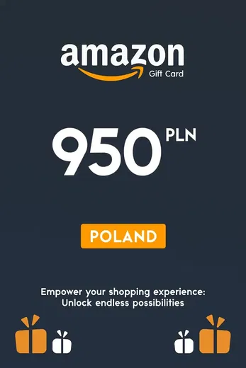 Amazon 950 PLN Gift Card (Poland) gallery image 2