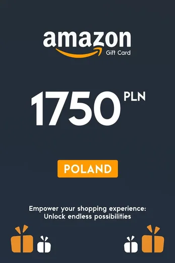 Amazon 1750 PLN Gift Card (Poland) gallery image 2