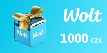 Wolt 1000 CZK Gift Card (Czech Republic)