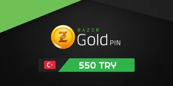 Razer Gold 550 TRY Gift Card (Turkey)