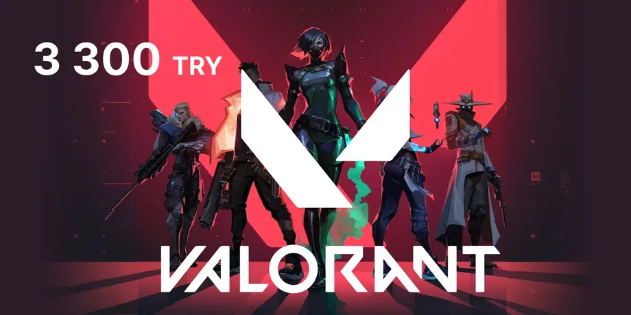 Valorant 3300 TRY Gift Card (Turkey) gallery image 2