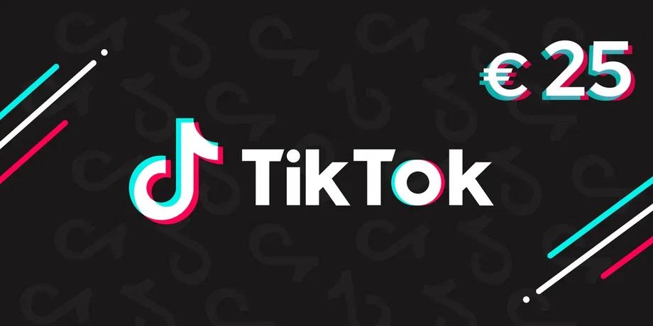 TikTok 25 EUR Gift Card (Europe) gallery image 2