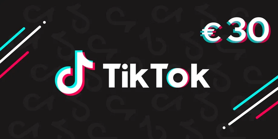 TikTok 30 EUR Gift Card (Europe) gallery image 2