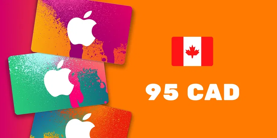 Apple iTunes 95 CAD Gift Card (Canada) gallery image 2