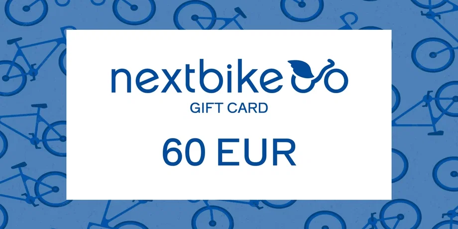 Nextbike 60 EUR Gift Card (Germany) gallery image 2