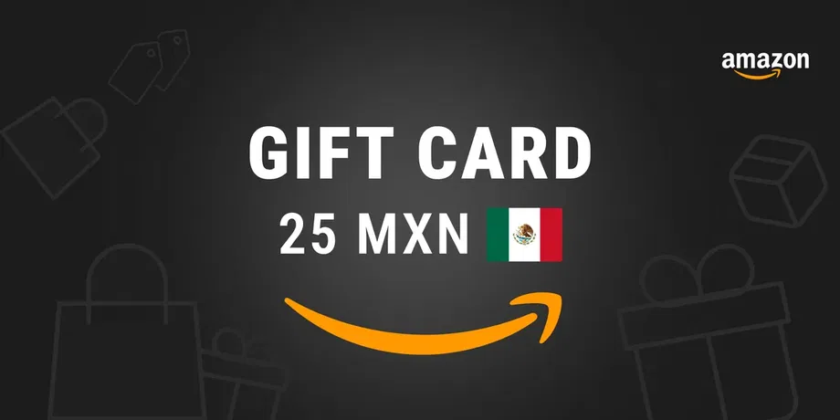 Amazon 25 MXN Gift Card (Mexico) gallery image 2