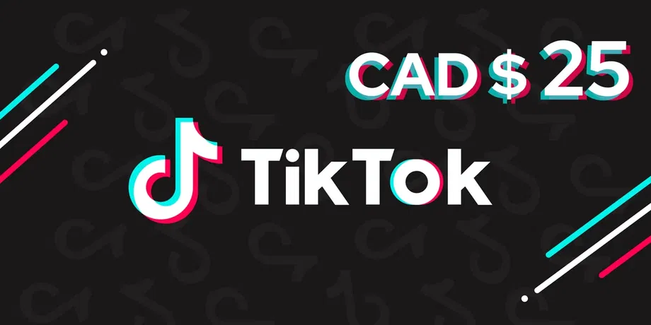 TikTok 25 CAD Gift Card (Global) gallery image 2