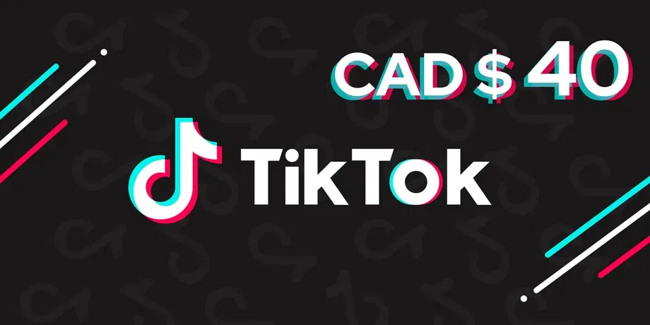 TikTok 40 CAD Gift Card (Global) gallery image 2
