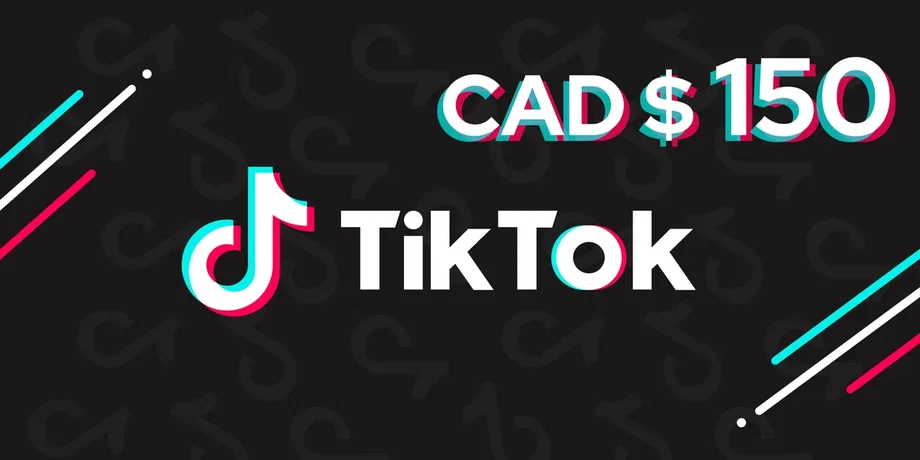 TikTok 150 CAD Gift Card (Global) gallery image 2