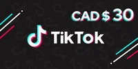 TikTok 30 CAD Gift Card (Global) thumb 2
