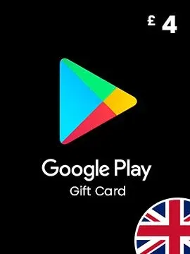 Google Play 4 GBP Gift Card (United Kingdom) gallery image 2