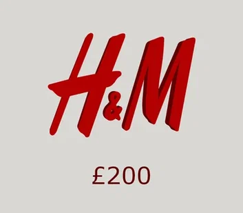 H&M 200 GBP Gift Card (United Kingdom)