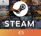Steam Wallet 5 EUR Gift Card (Global) thumb 2