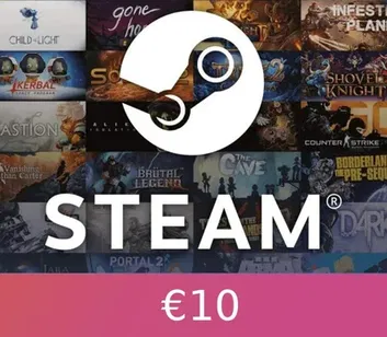 Steam Wallet 10 EUR Gift Card (Global)