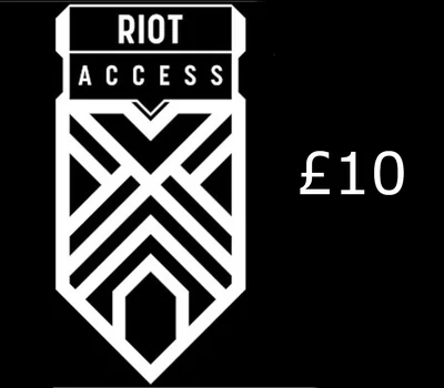 Riot Access 10 GBP Gift Card (United Kingdom) gallery image 2