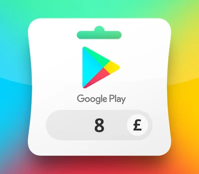Google Play 8 GBP Gift Card (United Kingdom) gallery image 2
