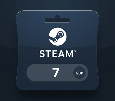 Steam Wallet 7 GBP Gift Card (United Kingdom) gallery image 2