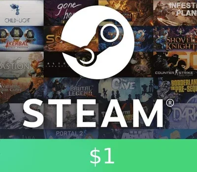 Steam Wallet 1 USD Gift Card (Global) gallery image 2