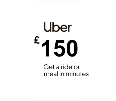 Uber 150 GBP Gift Card (United Kingdom) gallery image 2
