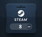 Steam Wallet 8 GBP Gift Card (United Kingdom) thumb 2