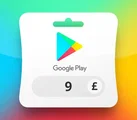 Google Play 9 GBP Gift Card (United Kingdom) thumb 2